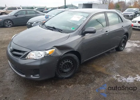 2011 Toyota Corolla Le from USA, damaged, VIN JTDBU4EE2BJ091097